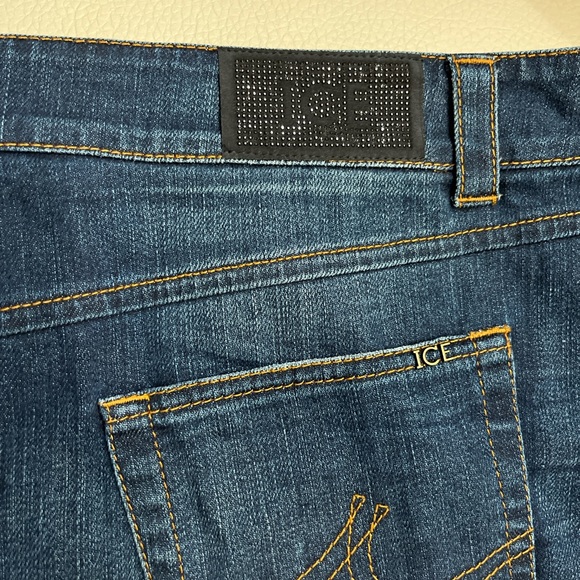 NWT - Ice Iceberg Women’s Denim Midi Skirt - Size 48 / XL - Picture 9 of 12